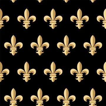 Vector Fleur De Lis Flower イラスト素材