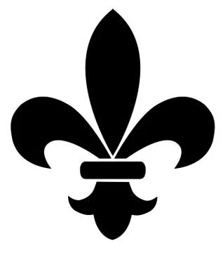 Vector Fleur De Lis Stock Illustration