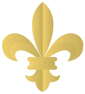 Vector Fleur De Lis Stock Illustration
