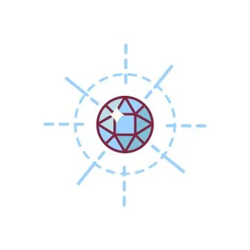 Vector fleur de lis, lys heraldic Stock Illustration