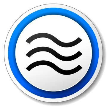 Vector flood icon Stock Illustration