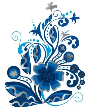 Vector floral background Stock-Illustration