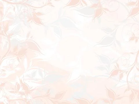 Vector floral background Stock Illustration