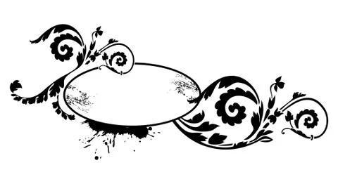 Vector floral background Stock Illustration