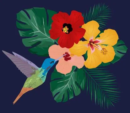 Vector Floral Background Stock Illustration