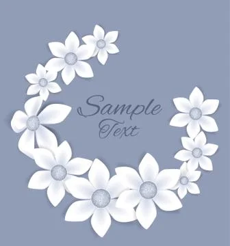 Vector Floral background Stock Illustration