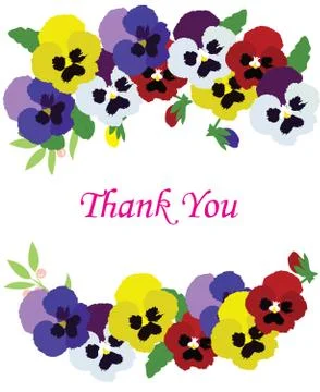 Vector Floral Card Stock Illustration