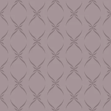 Vector Floral Decor on Cocoa Brown seamless pattern background. Stock Illustration