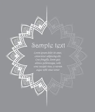 Vector floral design Stock Illustration