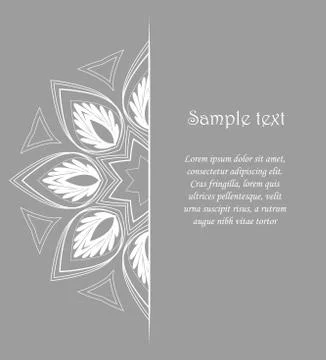 Vector floral design Stock Illustration