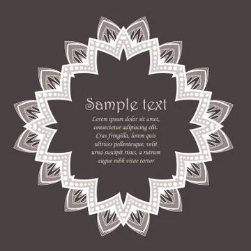 Vector floral design Stock Illustration