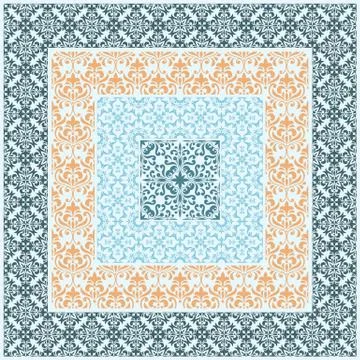 Vector floral pattern Stock Illustration