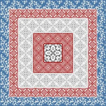 Vector  floral pattern Stock Illustration