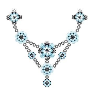 Vector floral pattern Stock Illustration