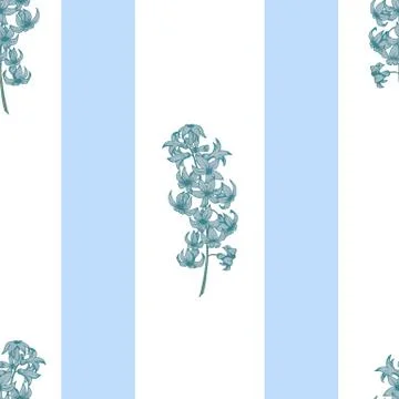 Vector floral pattern Stock Illustration