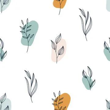 Vector floral pattern Stock Illustration