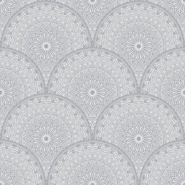 Vector floral seamless pattern background in Arabian style. Arabesque pattern イラスト素材