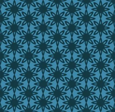 Vector floral seamless pattern, vector repeating texture background 스톡 일러스트