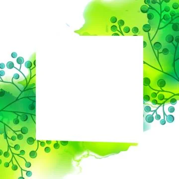 Vector floral tropical pattern background with jungle leaves. Abstract stripp Stock Illustration