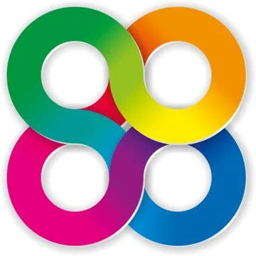 Vector flow design element イラスト素材