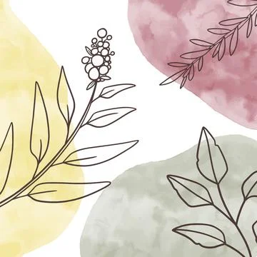 Vector flower background Illustrazione stock