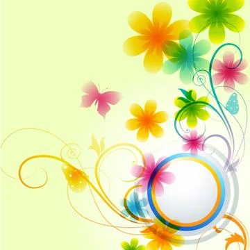 Vector flower design Stock Illustration