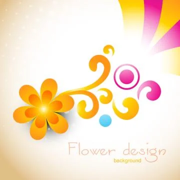 Vector flower Stock Illustration