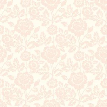 Vector flower seamless pattern background. Elegant texture for backgrounds. C Stock Illustration