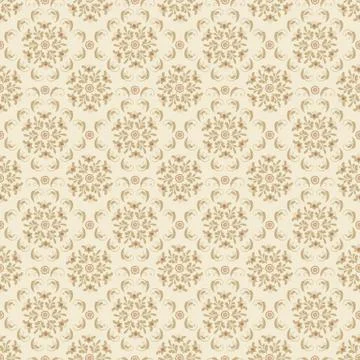 Vector flower seamless pattern background. Elegant texture for backgrounds. C Illustrazione stock