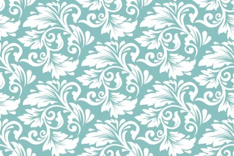Vector flower seamless pattern background. Elegant texture for backgrounds. C Illustrazione stock