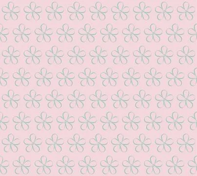Vector flower seamless pattern background.  texture for backgrounds. seamless Illustrazione stock