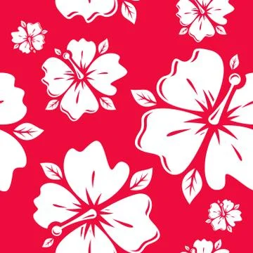 Vector flower seamless pattern Stock Illustration