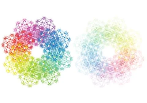 Vector Flowers - EPS format available. Stock Illustration