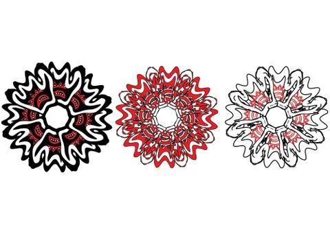 Vector Flowers - EPS format available. Stock Illustration