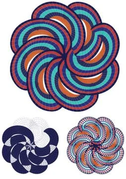 Vector Flowers - EPS format available. Stock Illustration