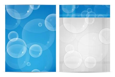 Vector flyer Stock Illustration