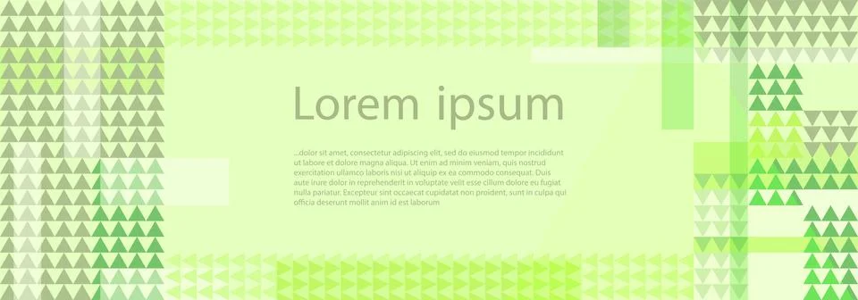 Vector flyer template. Abstract background with copy space for inspirational  Stock Illustration