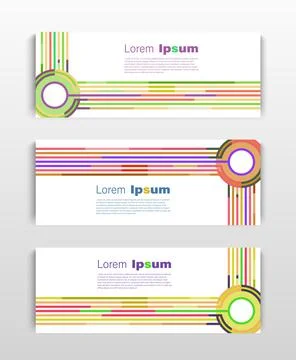 Vector flyer template. Abstract background with copy space for inspirational  Stock Illustration