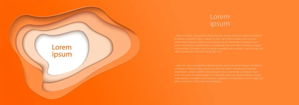 Vector flyer template. Futuristic background with copy space for inspirationa Stock Illustration