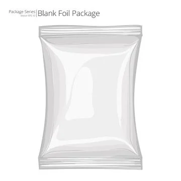 Vector Foil Package. Stock Illustration