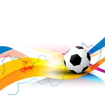 Vector football Stock Illustration