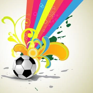 Vector football Stock Illustration