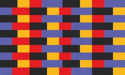 Vector four color for juneteenth Stock Illustration