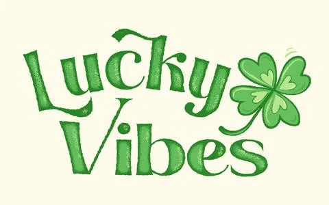 Vector four leaf clover for Patrick's day. Four leaf lucky clover. Lucky vi.. Stock Illustration