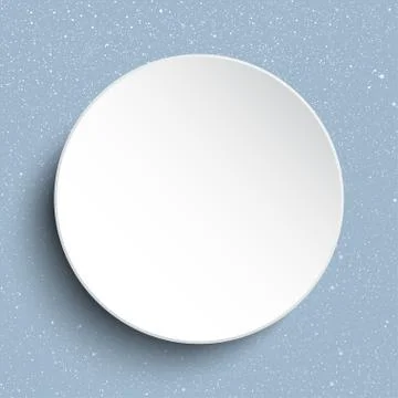 Vector frame on a background of snow. Eps 10. Stock Illustration