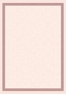 Vector frame with flowers Illustrazione stock