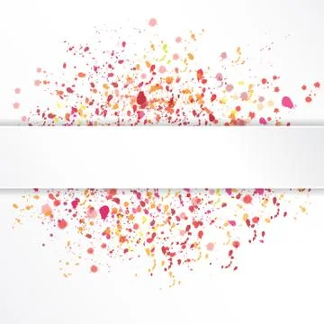 Vector frame in grunge style on white background Stock Illustration