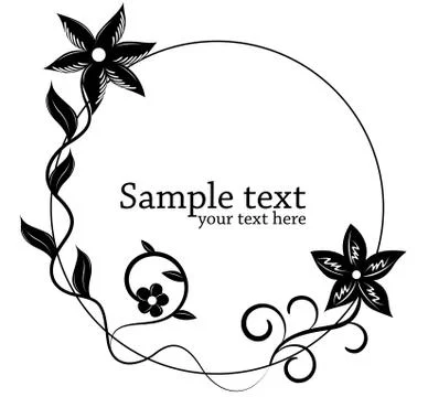 Vector frame Illustrazione stock