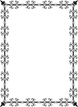 Vector frame Stock Illustration