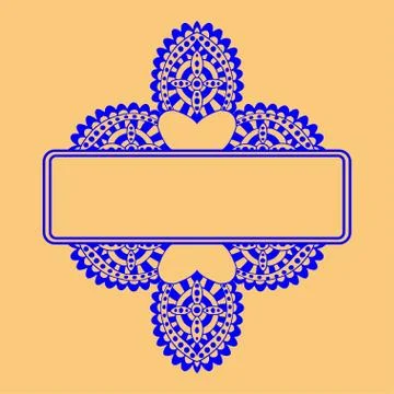 Vector frame Illustrazione stock